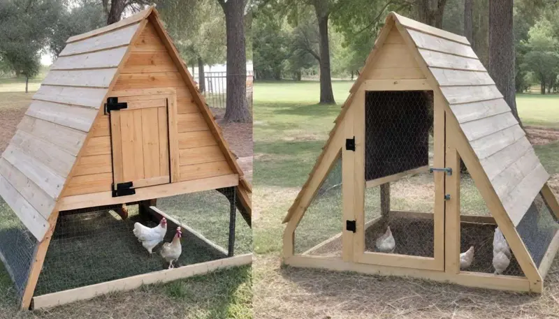 A-frame coop
