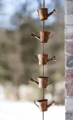 Copper Rain Chain Design