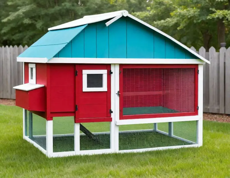 Cozy chicken coop