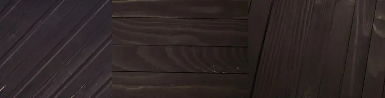 Dark Ebony deck stain shades