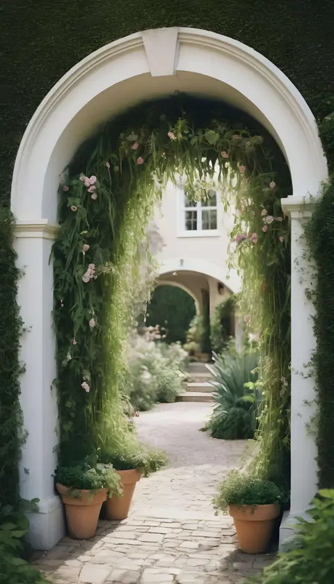 Enchanting Whimsy with a Secret Garden Entryway