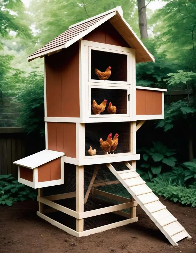 High-rise henhouse