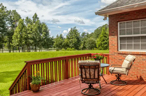 Landscape complementary deck