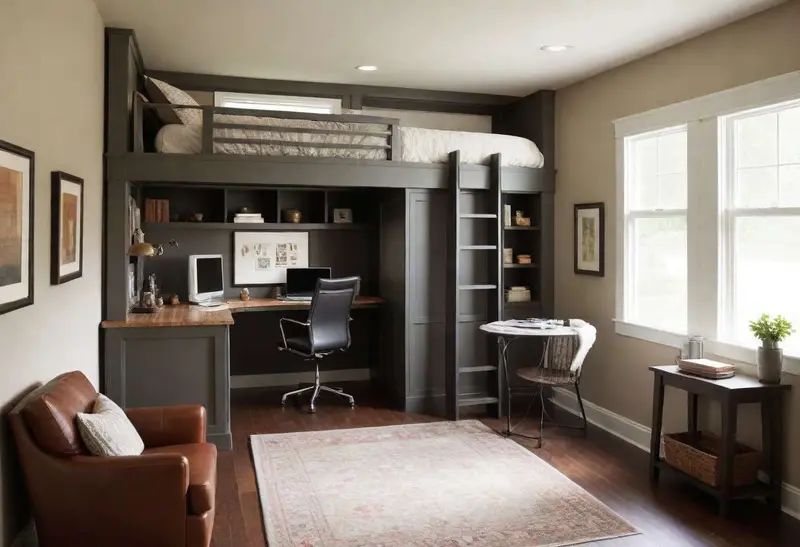 Loft barndominium design