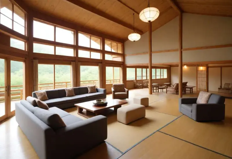 Minimalist barndominium design
