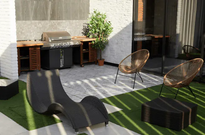 Outdoor Grill Island Designs