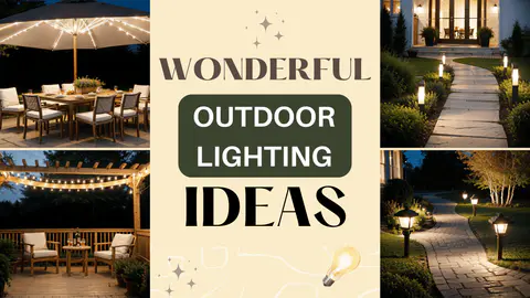 Outdoor lightning ideas