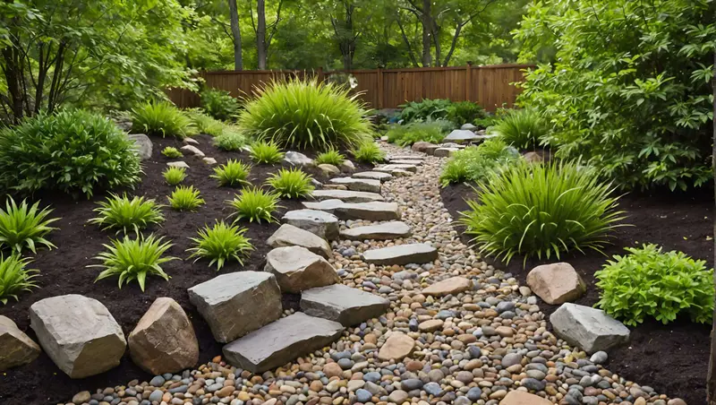 Rainwater Pathway Garden