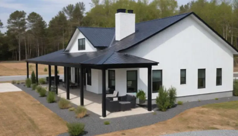 Scandinavian barndominium