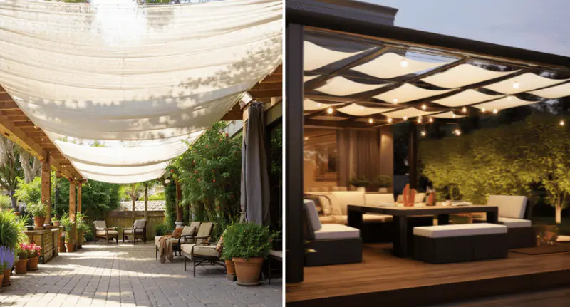 pergola canopies