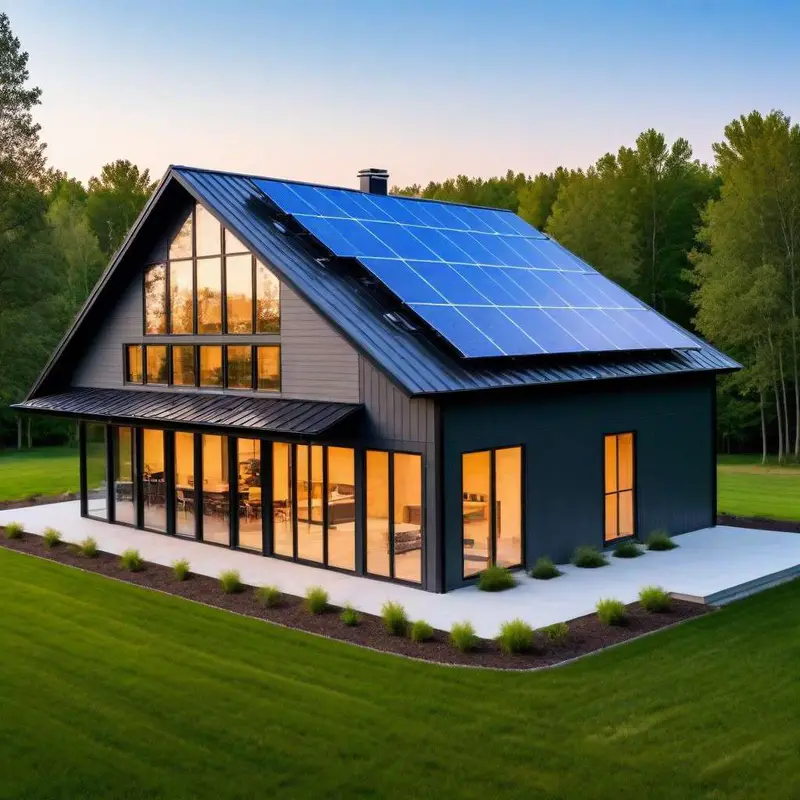 Sustainable barndominium design
