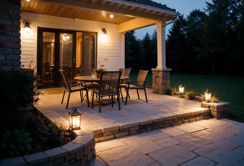 ambient lightning outdoor tone