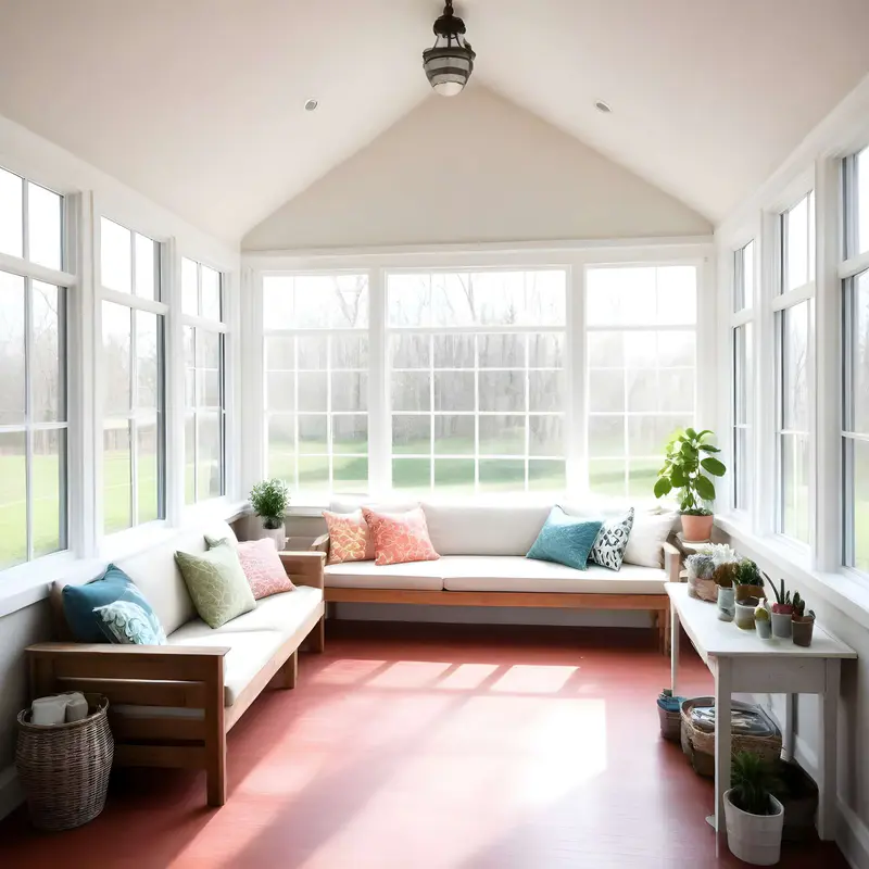 art studio sunroom style