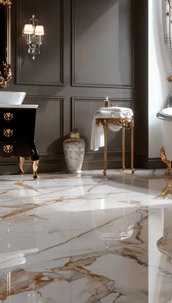 bathroom marble