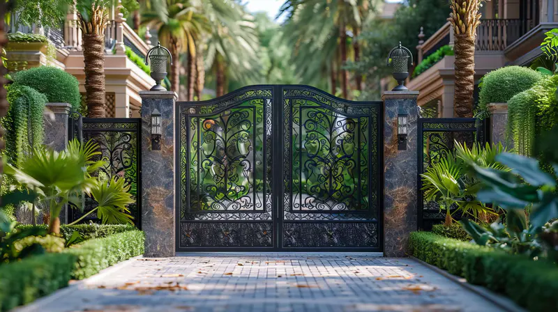 Elegant Driveway Gates