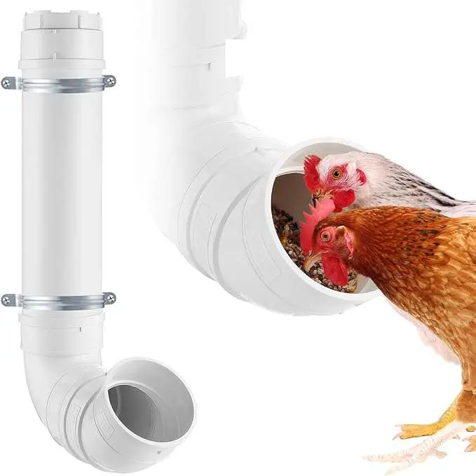 chicken feeder pvc