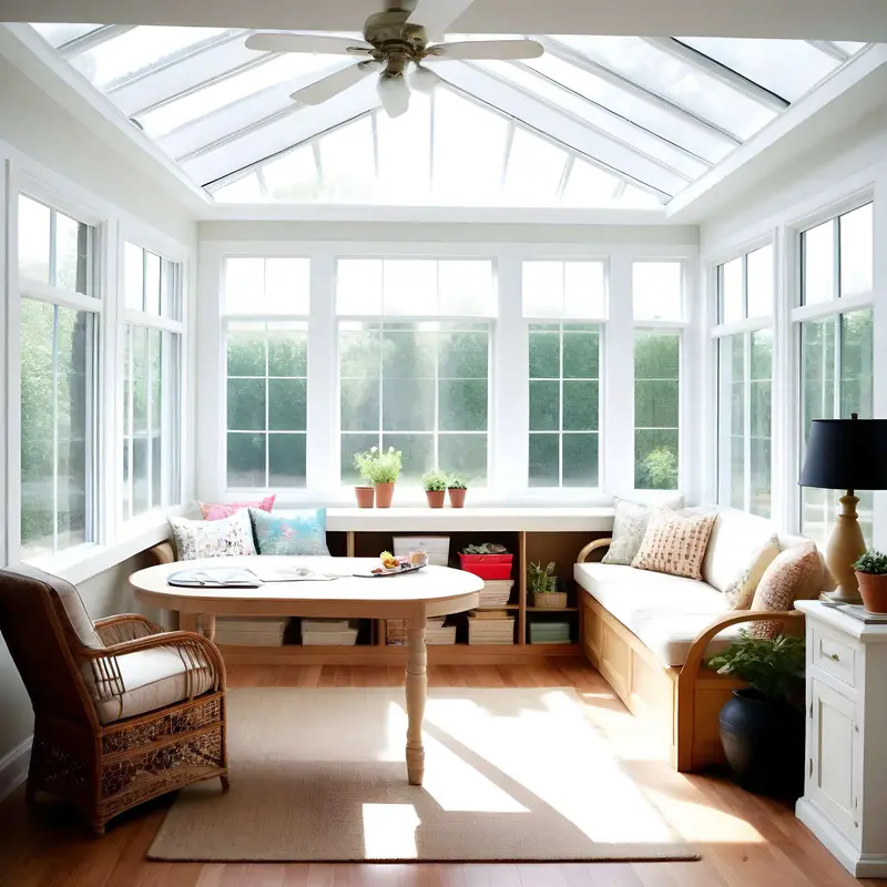 craft sunroom painting