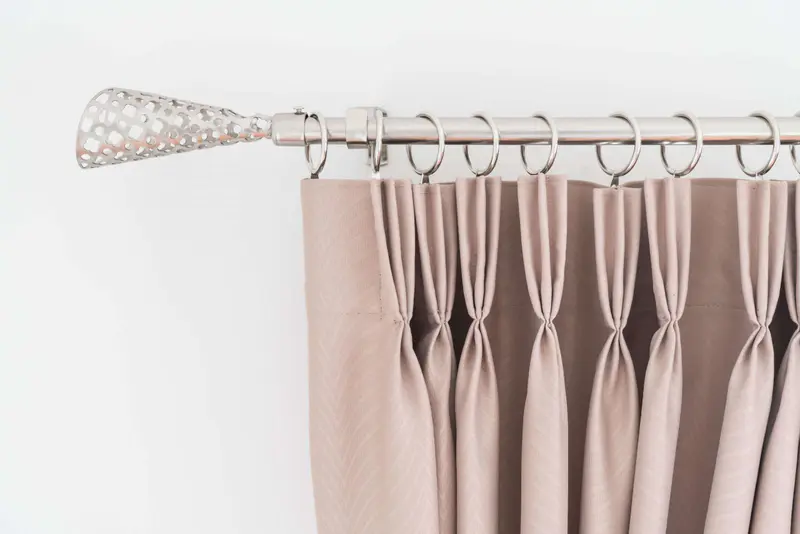 Curtain with sunlight