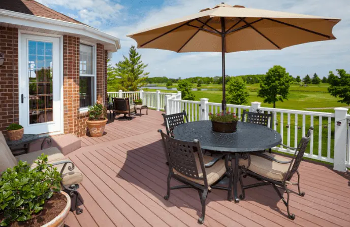 deck stain garden