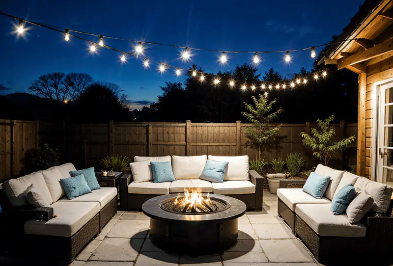 fire pit night