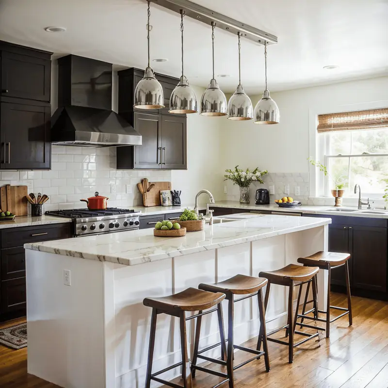 group pendant kitchen light