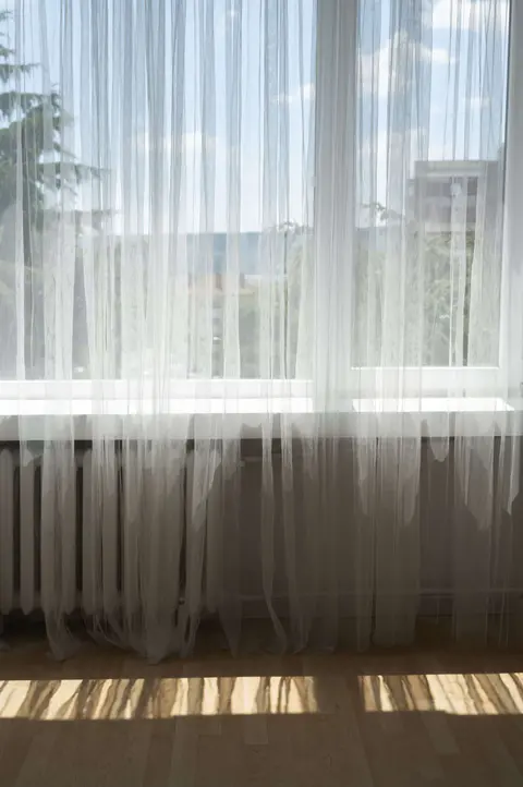 sheer curtains