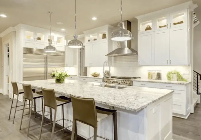 kitchen high ceiling