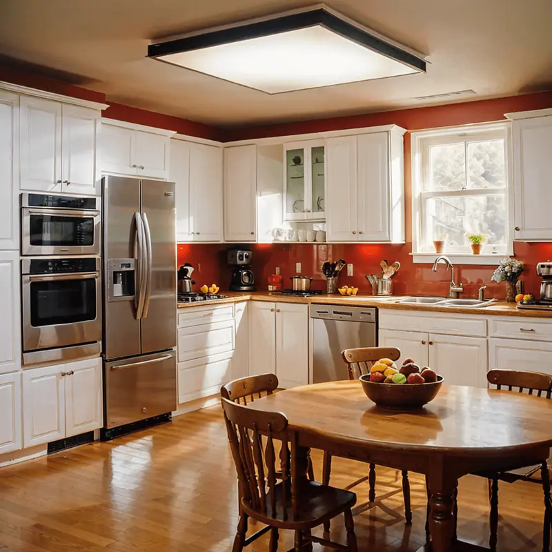 kitchen lightning no visual