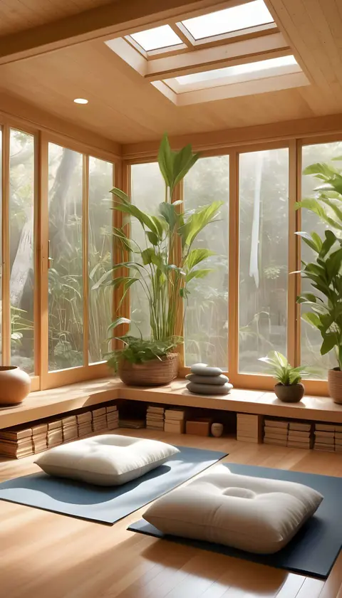 meditation sunroom theme