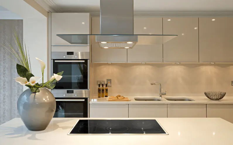 modern kitchen lightning control