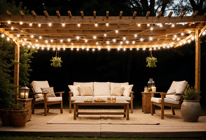 outdoors lightinig idea area