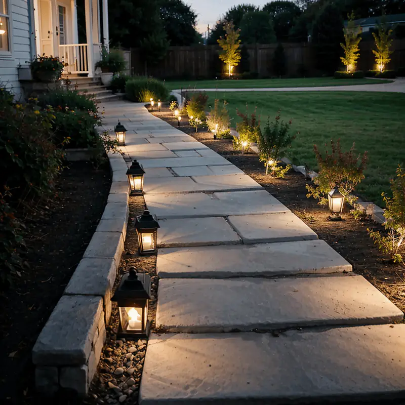 pathway outdoor lightning floodlight