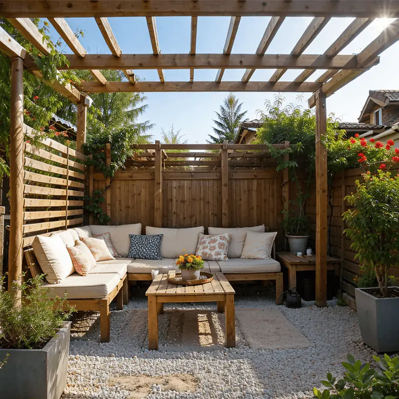 pergola garden