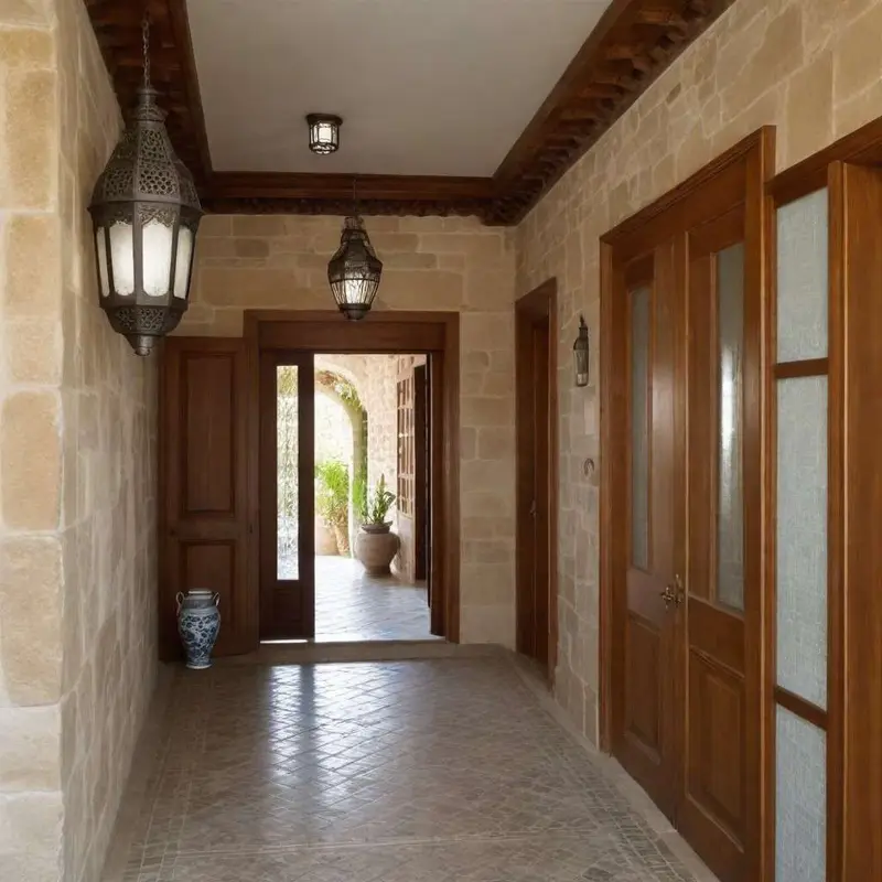 corridor-with-stone