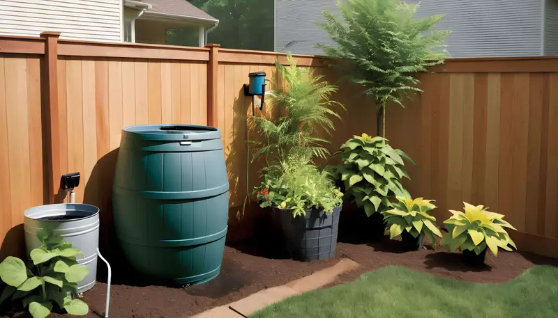 rain barrel system