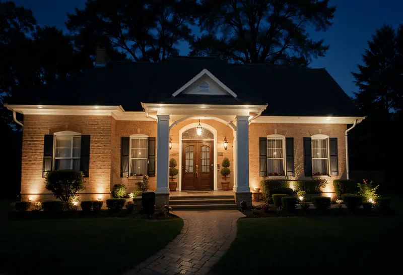 smart lightning outdoor home design