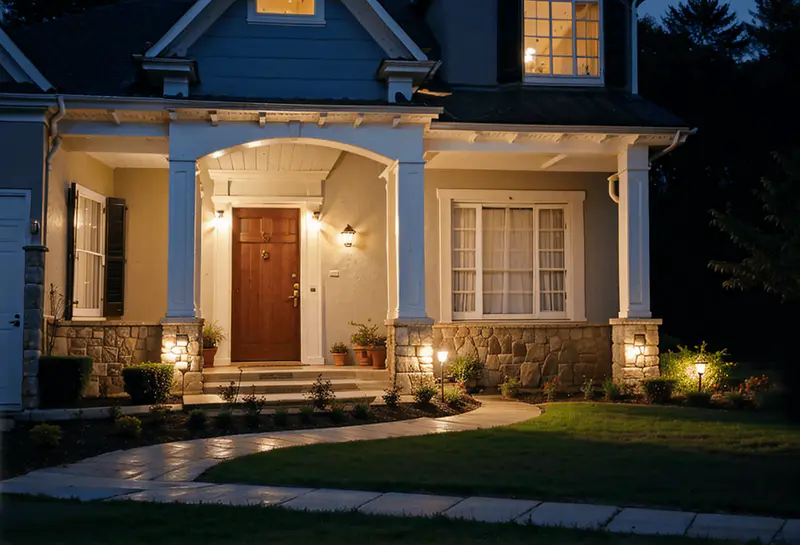 smart lightning outdoor home system