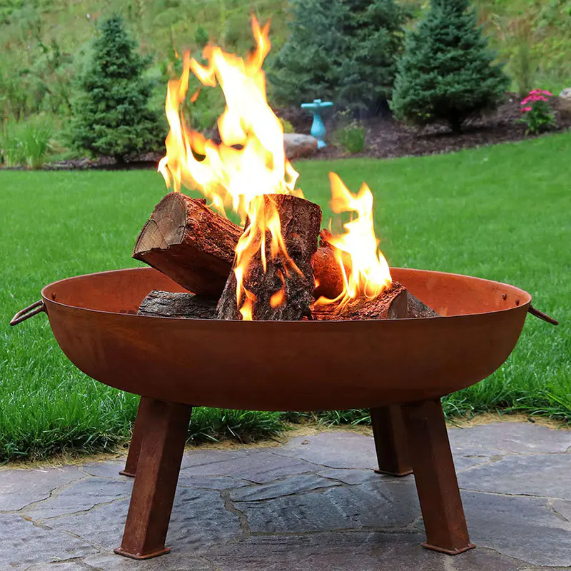 steel fire pit