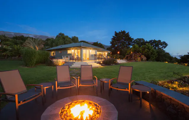 stone firepit