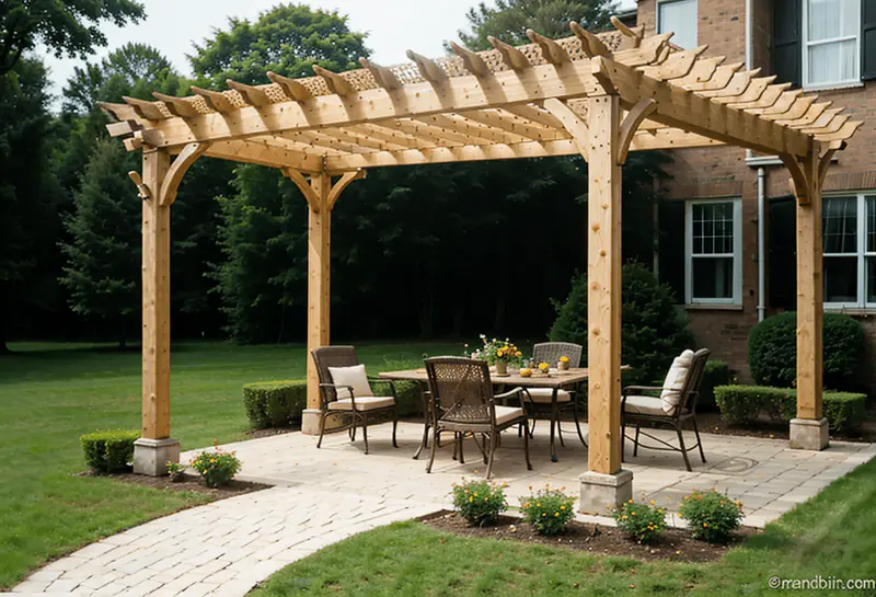 traditional pergola