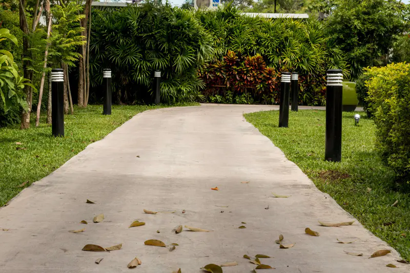 Perfectly Paved Perfection driveway entrance