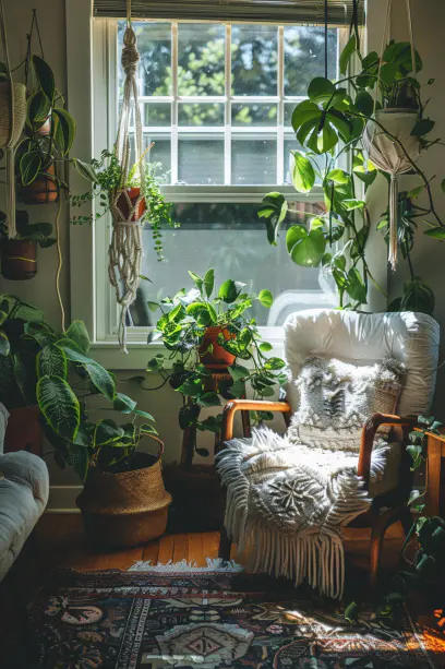 Boho Chic Macrame Plant Hangers