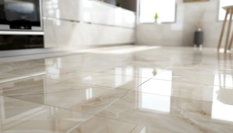 Ceramic kitchen tiles, glossy finish, sealed grout, porcelain bathroom tiles, moisture resistant, non-absorbent surface...