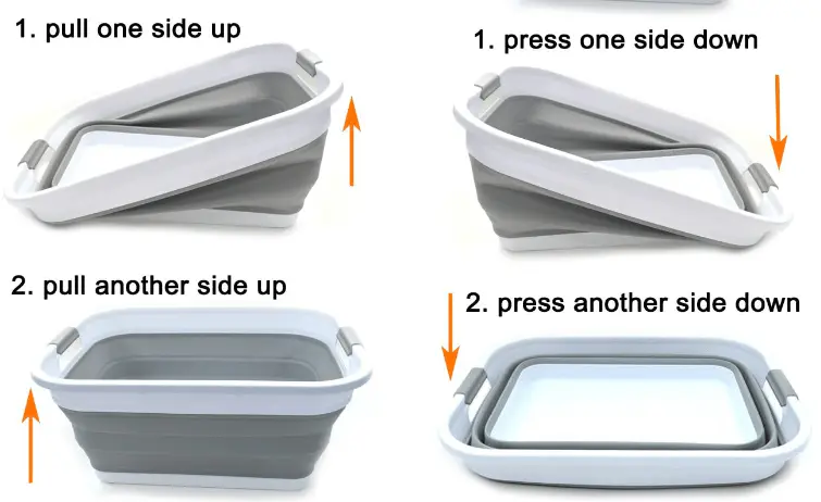 Collapsible bins