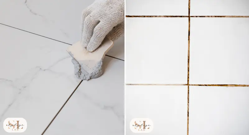 Colour and style of grout