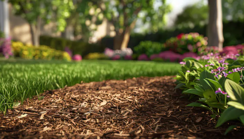 Compostable Mulch edge
