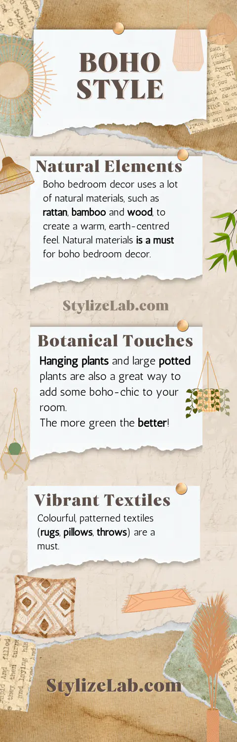 Infographic Boho Style