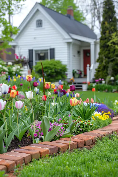 Low Edging rustic garden