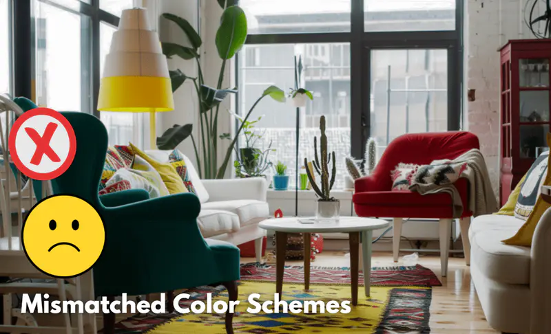 Mismatched Color Schemes