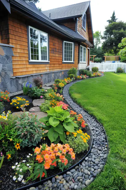 edge plastic black house